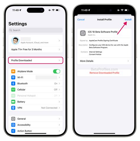 ios 14 beta profile download|Download iOS 18.5 Beta Profile.